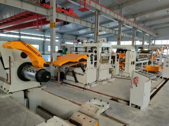 Máquina de corte longitudinal de bobina de lámina de acero de silicio de rollo CRGO completamente automática de alta velocidad para núcleo de transformador