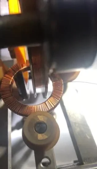 Máquina de bobinado de alta precisión de núcleo toroidal CNC semiautomática para máquina de bobinado toroidal de transformador